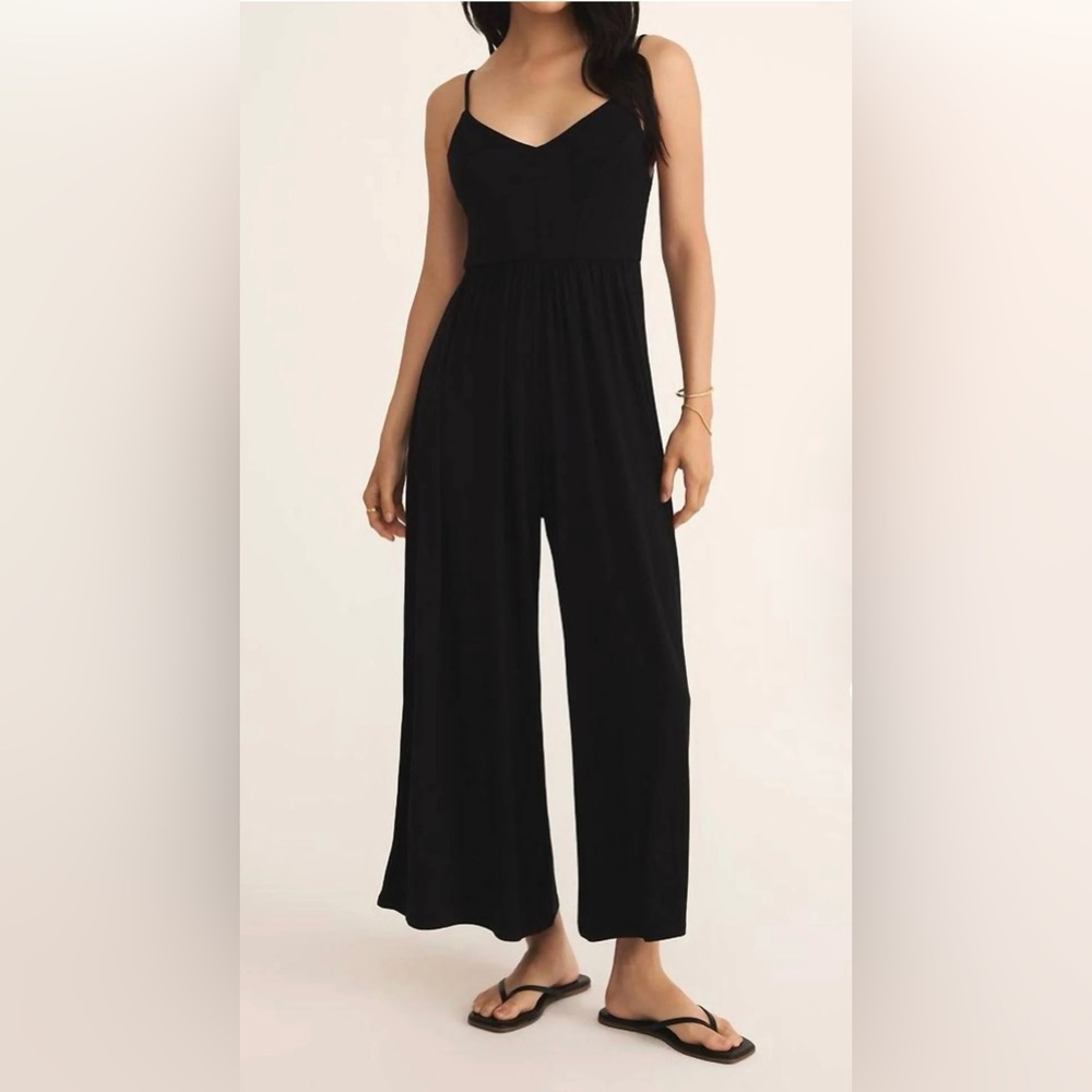 Z Supply Roz Jumpsuit – Soft Casual Wide Leg One Piece Romper